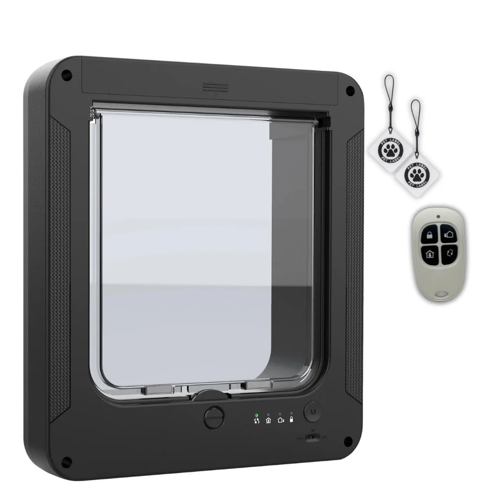 Smart Microchip Cat Door with Remote Control