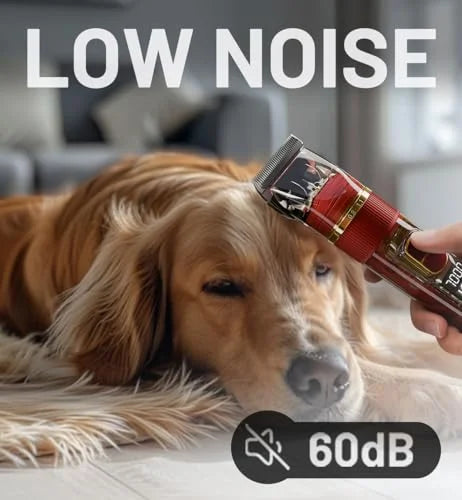 Waterproof Pet Shaver with Nail Clipper