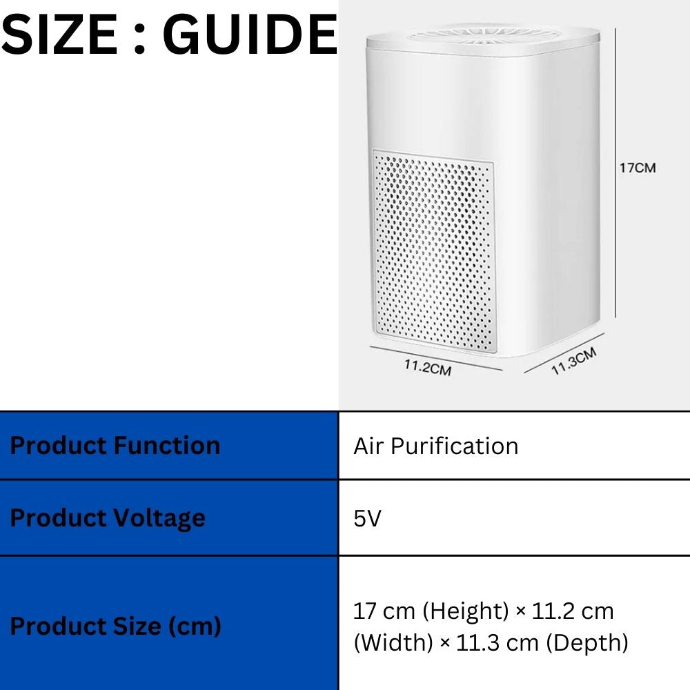 Portable Compact Air Purifier for Pets
