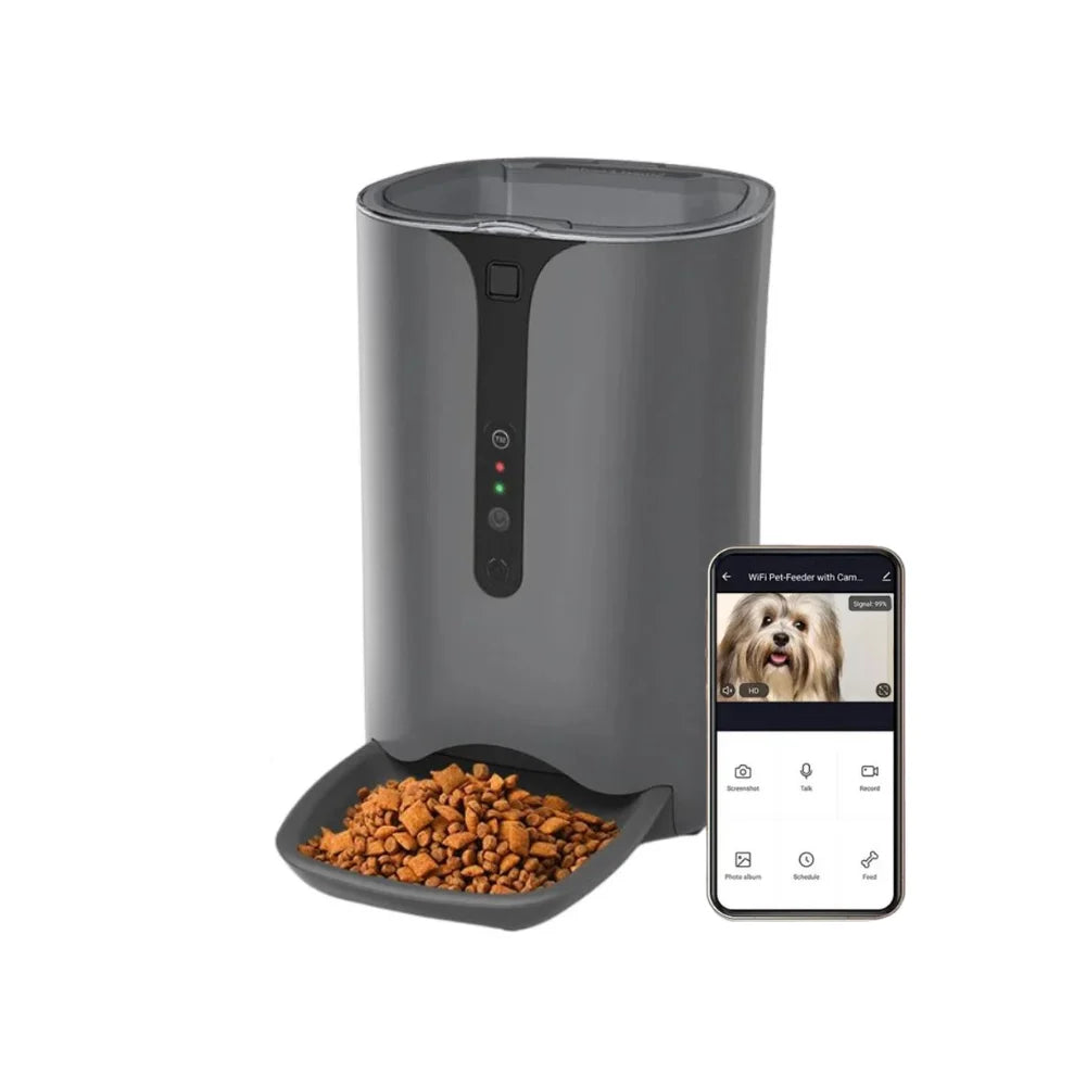 Smart Feed 6L Automatic Dog Feeder with Camera