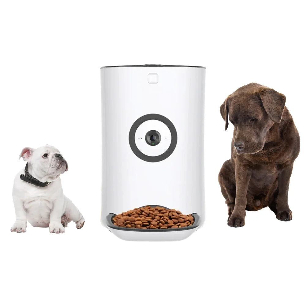Smart Pet 6L Feeder with Camera and Scheduled Feeding