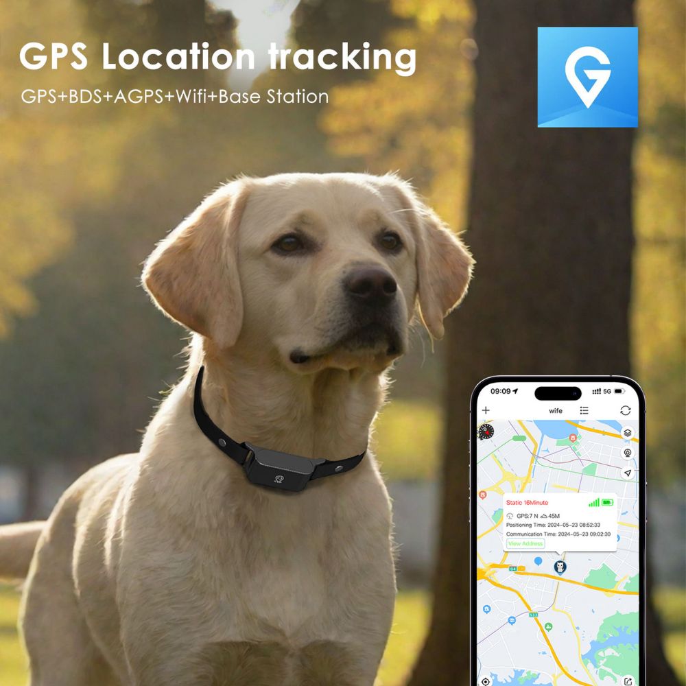 Smart GPS Pet Tracker Collar
