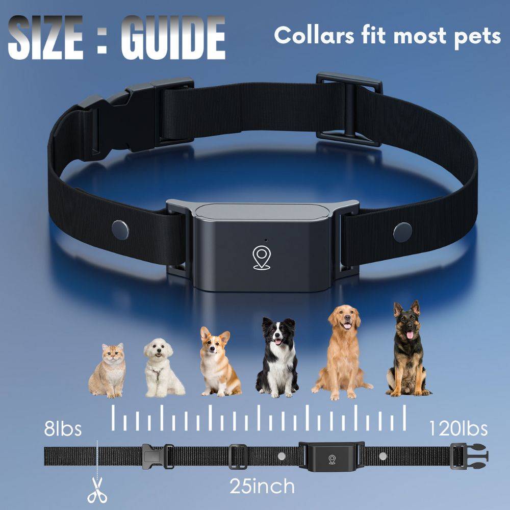 Smart GPS Pet Tracker Collar