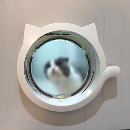 4 Way Locking Cat Flap Door with Auto Close
