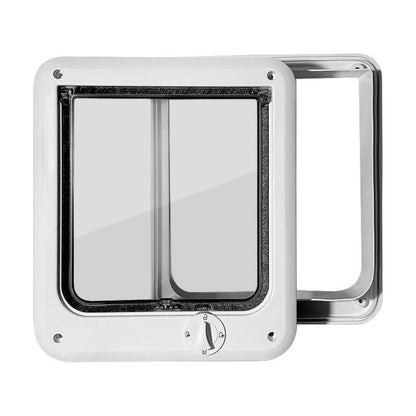 Pet Door for Cats & Dogs – 4 Way Locking