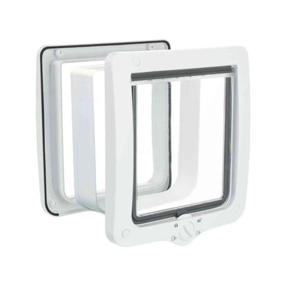 Pet Door for Cats & Dogs – 4 Way Locking