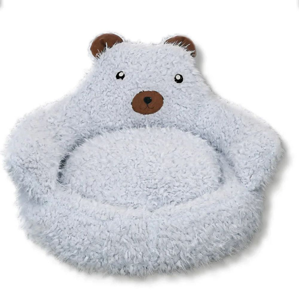 Cuddly Bear Plush Pet Bed