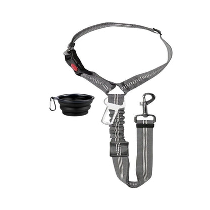 Dog Car Seat Belt – Adjustable, Safe Pet Harness for Car Travel