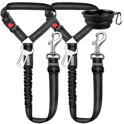 Dog Car Seat Belt – Adjustable, Safe Pet Harness for Car Travel