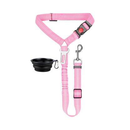 Dog Car Seat Belt – Adjustable, Safe Pet Harness for Car Travel