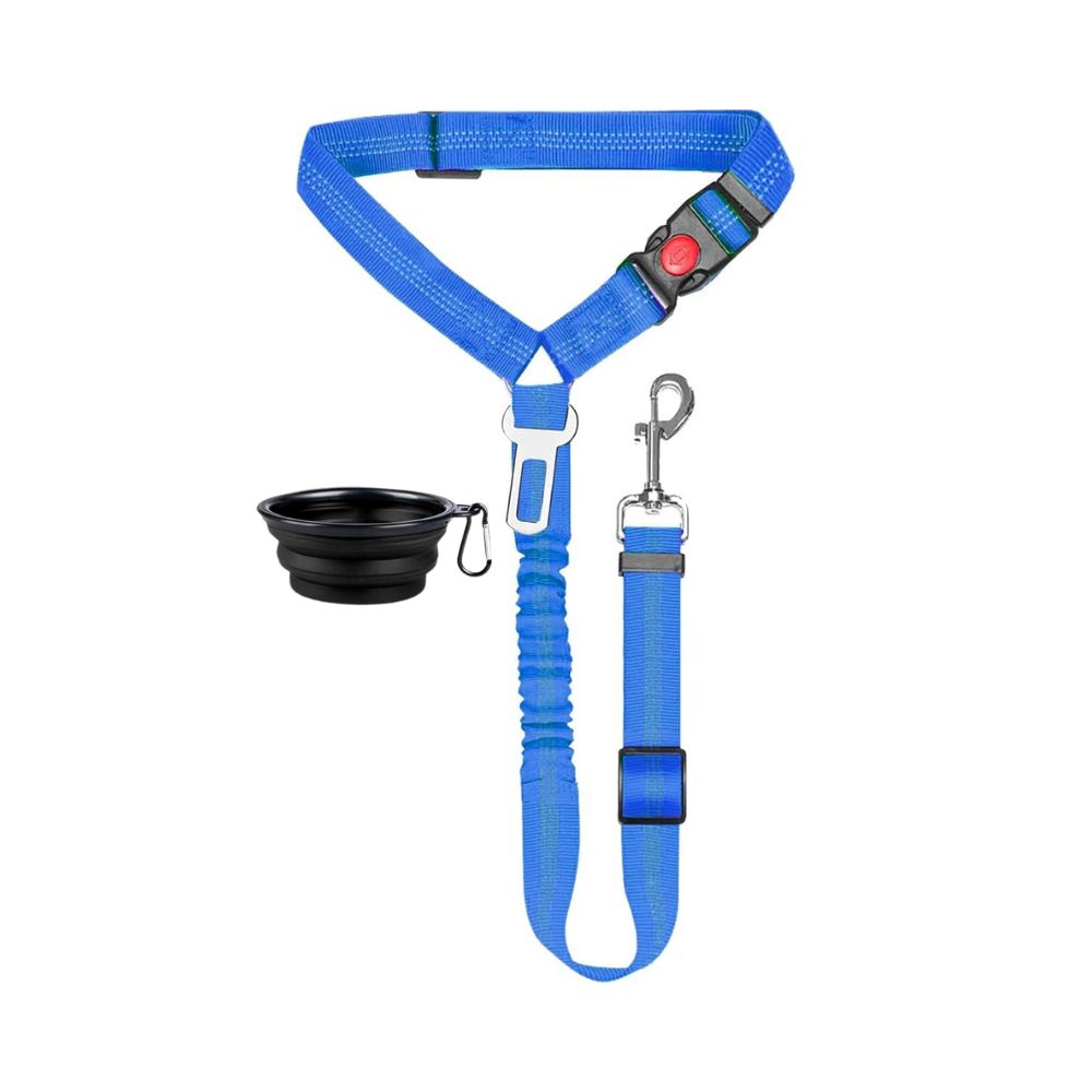 Dog Car Seat Belt – Adjustable, Safe Pet Harness for Car Travel