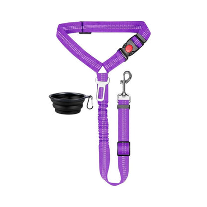 Dog Car Seat Belt – Adjustable, Safe Pet Harness for Car Travel