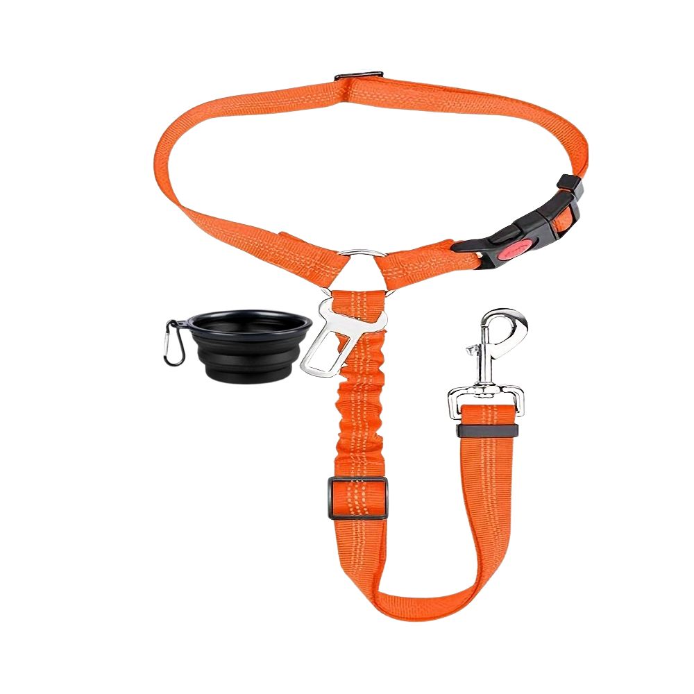 Dog Car Seat Belt – Adjustable, Safe Pet Harness for Car Travel