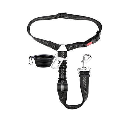 Dog Car Seat Belt – Adjustable, Safe Pet Harness for Car Travel