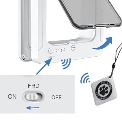 Smart Microchip Cat Door with Remote Control