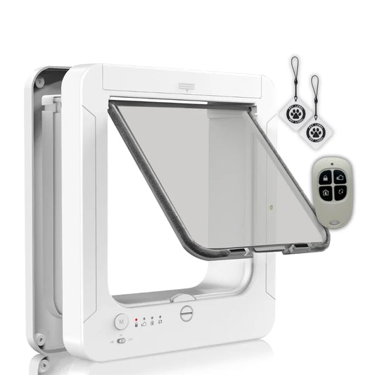Smart Microchip Cat Door with Remote Control