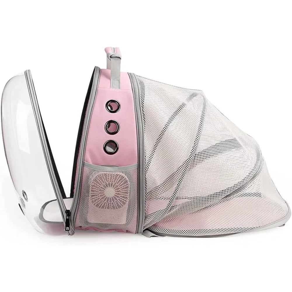 Portable Space Backpack for Cats - Expandable Cat Backpack