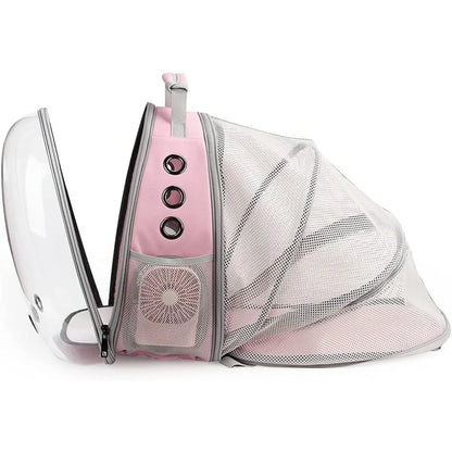Portable Space Backpack for Cats - Expandable Cat Backpack