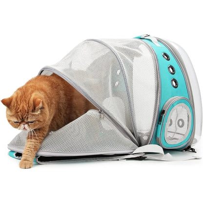 Portable Space Backpack for Cats - Expandable Cat Backpack