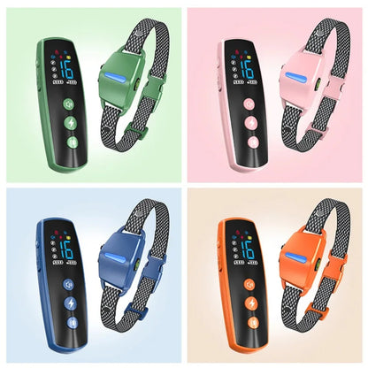 Long-Range Dog Training Collar with Static & Vibration