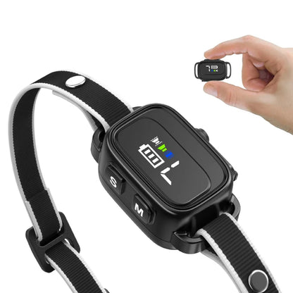 Rechargeable Mini Anti-Bark Collar with LCD Screen