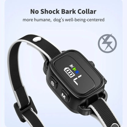 Rechargeable Mini Anti-Bark Collar with LCD Screen