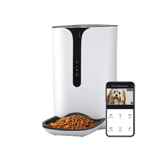 Smart Feed 6L Automatic Dog Feeder with Camera