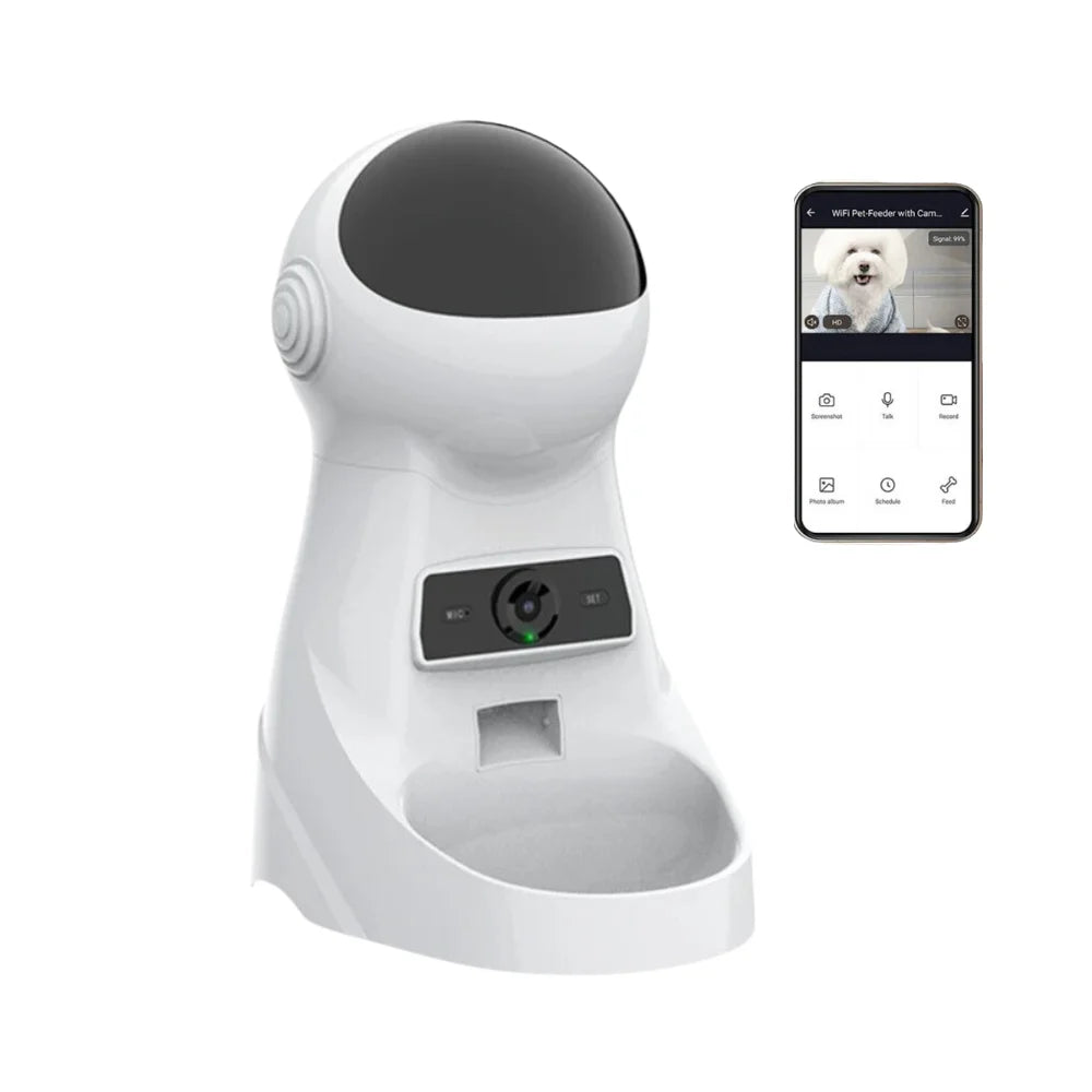 Smart Pet 2.5L Feeder with HD Camera And Voice Interaction
